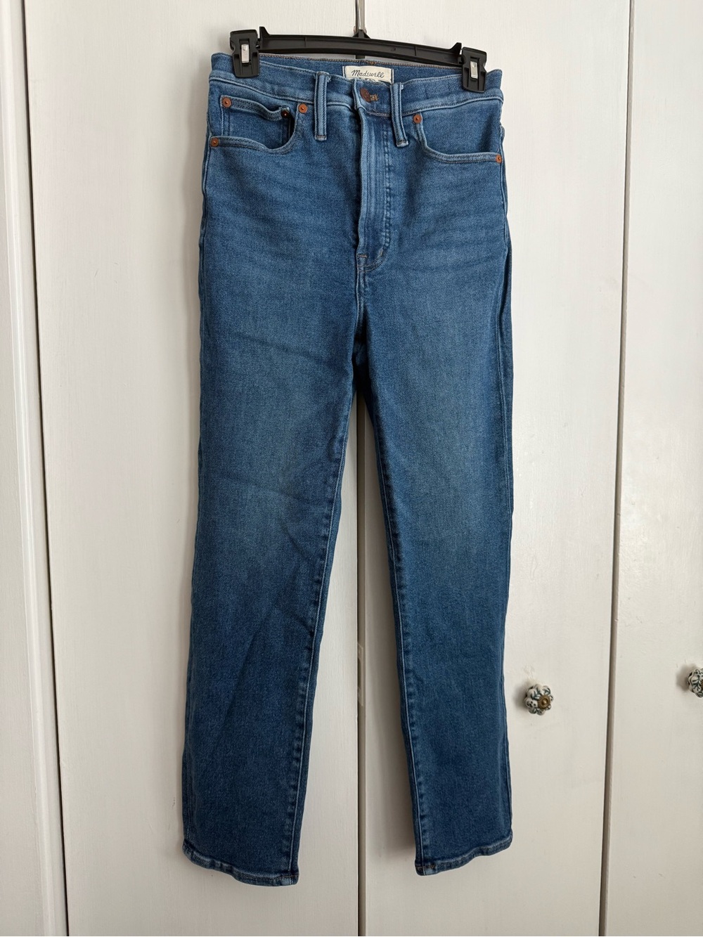 Madewell High-Rise Straight Jeans